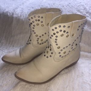 Studded boots